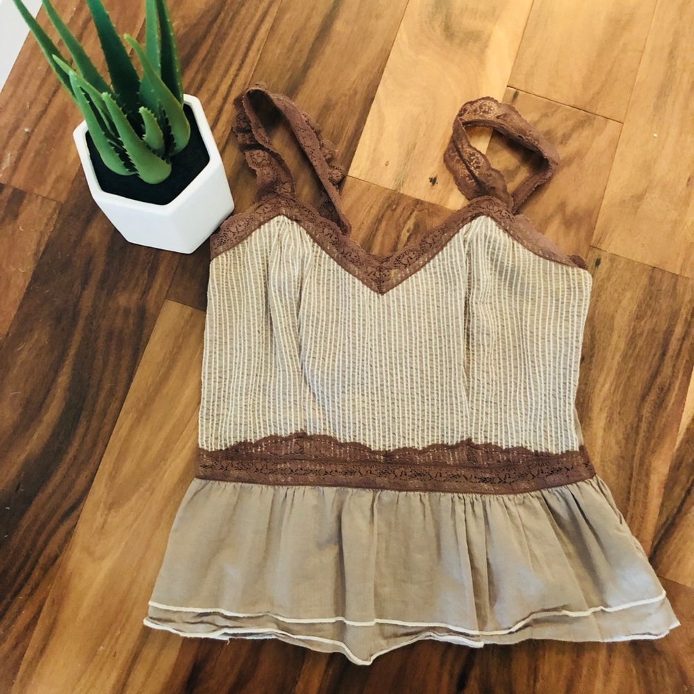 Free People Peplum Top